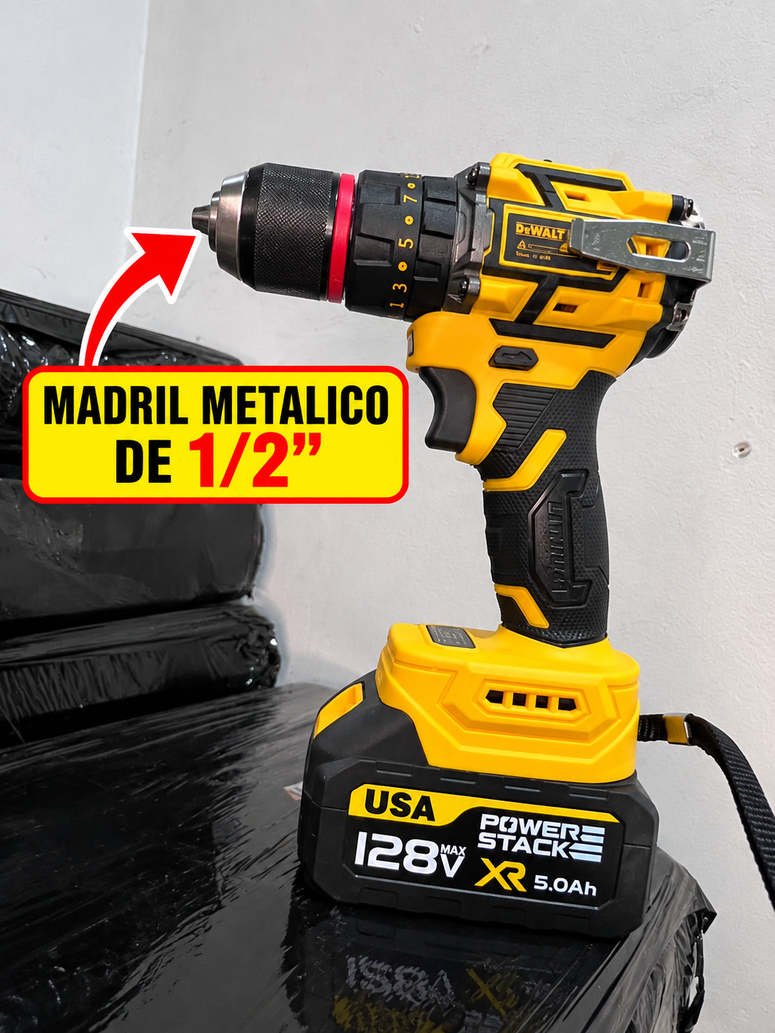 taladro brusles de media