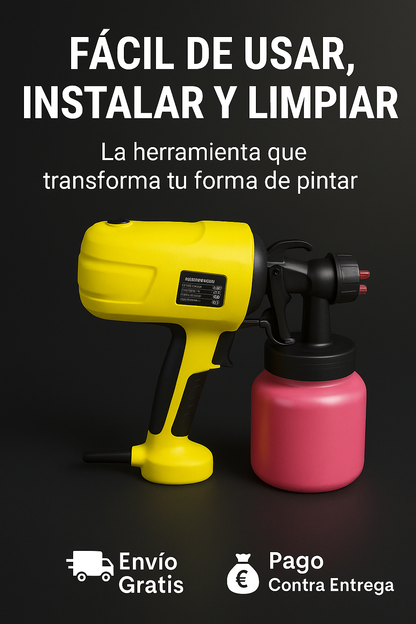 💸⚡ Ahorra tiempo y pintura con tecnología de pulverizado
