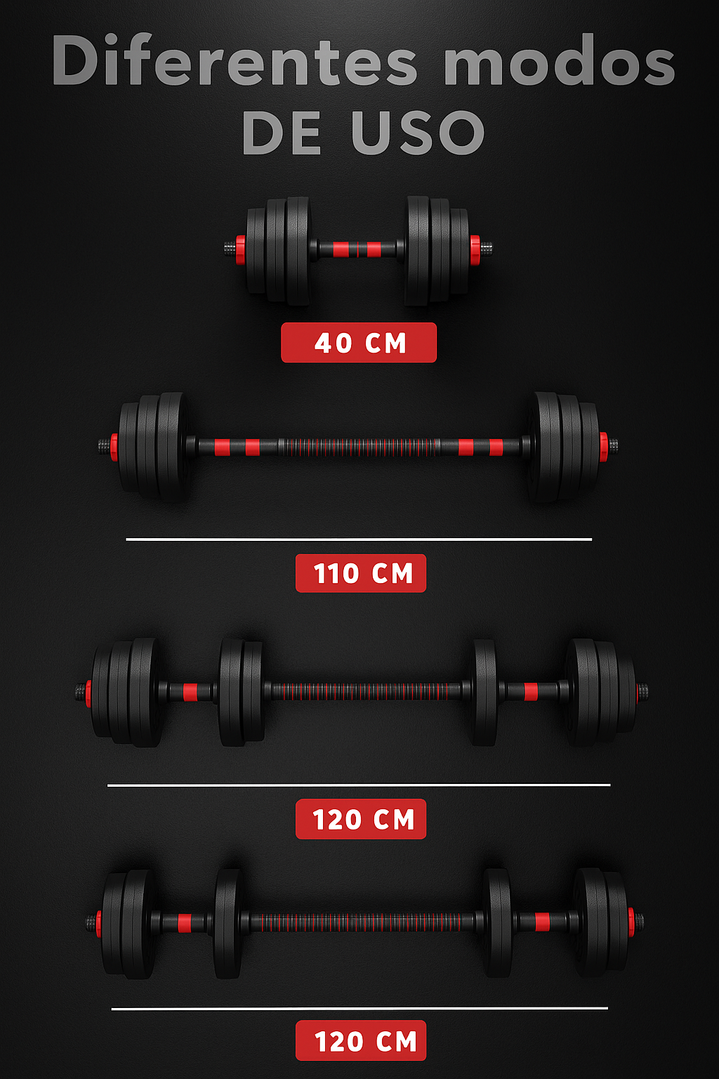 💪 Cambia tu rutina desde casa → Kit de entrenamiento 20 KG profesional 🔥 (Copy)