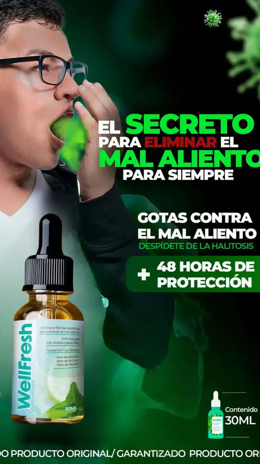 NatuFresh® | GOTAS NATURALES PARA EL MAL ALIENTO PREMIUM