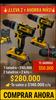 Taladro 48V Taladro Dewalt Percutor + kit Herramientas  GRATIS   + ENVÍO GRATIS —  Solo por Tiempo Limitado
