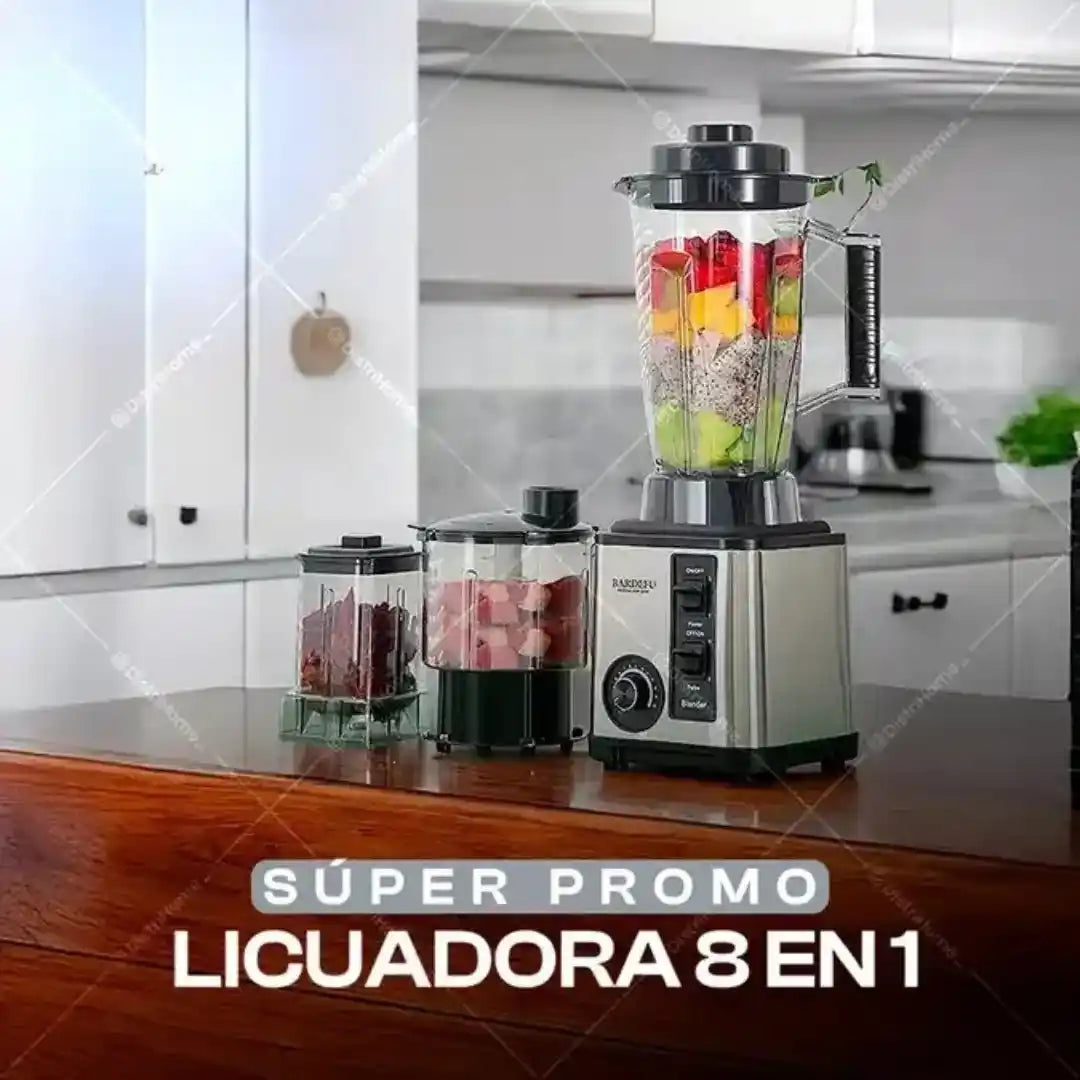 LICUADORA MULTIFUNCIONAL 8 EN 1  DE   9100 WTS